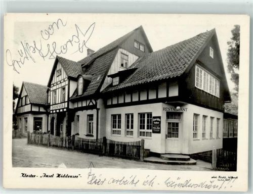 Insel Hiddensee Hotel Wieseneck Kloster Cafe Gasthaus