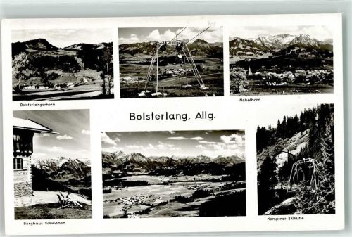 Bolsterlang Seilbahn Kemptner Skihütte Berghaus Schwaben Bolsterlangerhorn