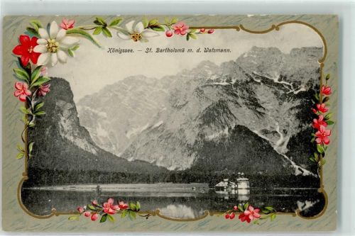 St. Bartholomä Königsee Watzmann