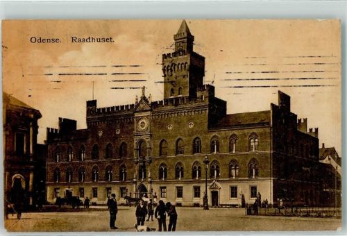 Ottensee 1910 Raadhuset Rathaus