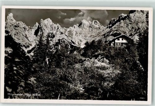 Mittenwalder Hütte Hüttenstempel