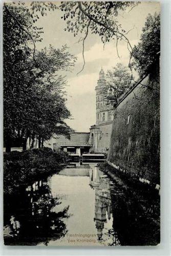 Helsingör Festungsgraben Schloss Kronborg