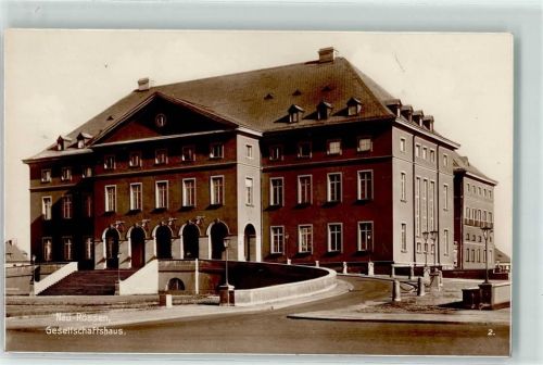 Leuna Gesellschaftshaus Neu Rössen Ort lt. Stempel