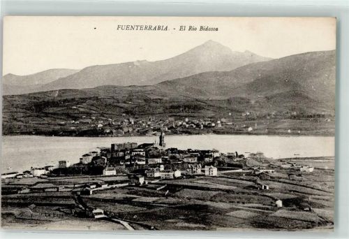 Fuenterrabia el Rio Bidasoa