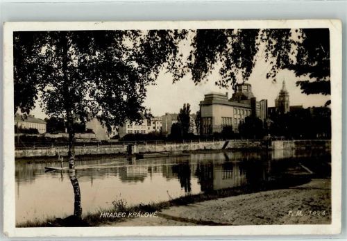 Hradec Kralove Kirche Ruderboot