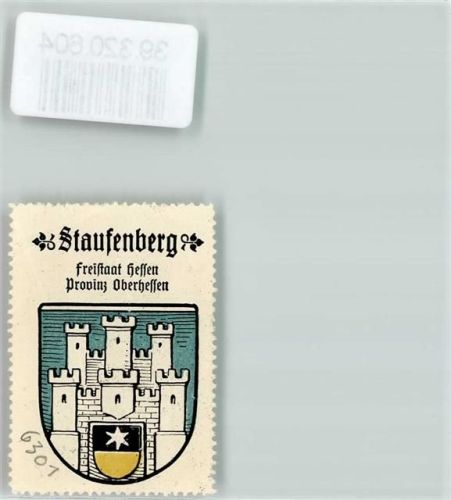 Staufenberg Wappen Kaffee Hag ca. 1920-1940 Burg