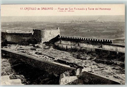 Sagunt Castillo Plaza de San Fernando y Torre del Homenaje