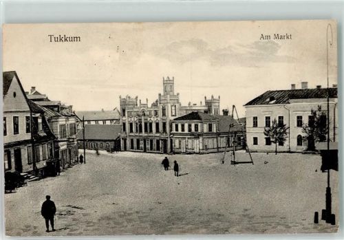Tuckum 1916 am Markt