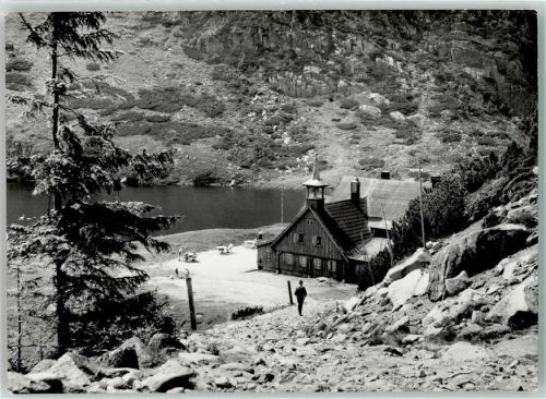 Kleine Teichbaude - Schronisko Samotnia Hütte Karkonosze Riesengebirge