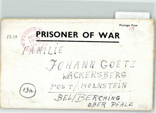 Kriegsgefangenenpost Goetz