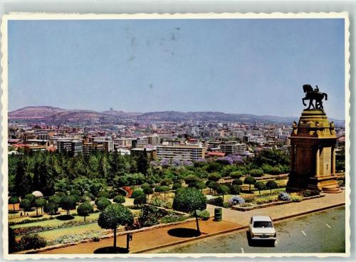 Pretoria Blick über die Stadt zum Union Building Auto