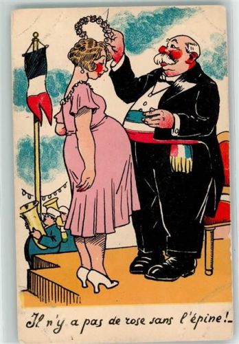Collection Comique 1 Siegeskranz schwangere Frau Humor