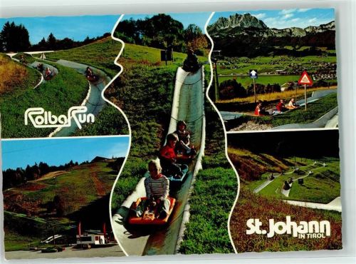 St. Johann Rolba Run Rodelbahn Kinder