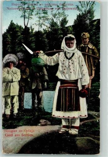 National Tracht Boljewatz Trachten Serbien