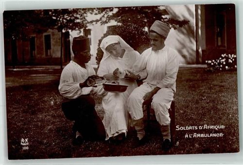 Soldaten Krankenschwester Galerie Patriolique Nr.100 Militär Südafrika 1914