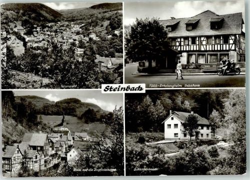 Steinbach-Hallenberg FDGB Erholungsheim Volkshaus Zugfinkskuppe Schanzenbaude