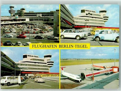 Tegel Flughafen Tegel Flughafengebäude Düsenjet Finger