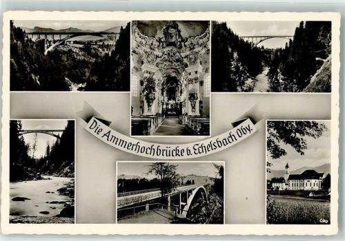 Echelsbach Ammerhochbrücke Kircheninneres