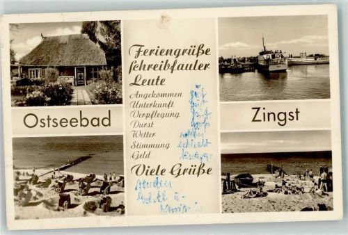 Zingst Fahrgastschiff
