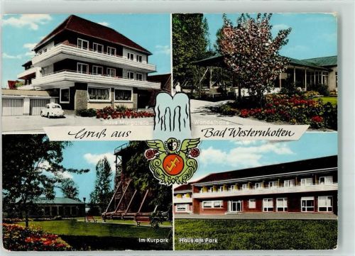 Bad Westernkotten Haus Magareta Wandelhalle Kurpark Haus am Park