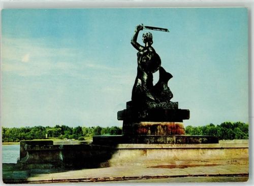Warschau Meerjungfrauen Denkmal von Ludwika Nitschowa