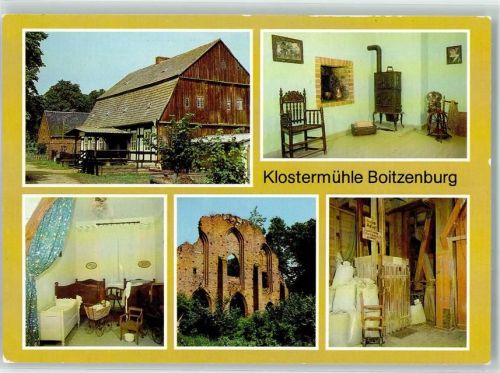Boitzenburg Klostermühle Spinnrad Ruine