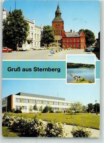 Sternberg Karl-Liebknecht-Platz Auto Kulturhaus Benno Voelkner