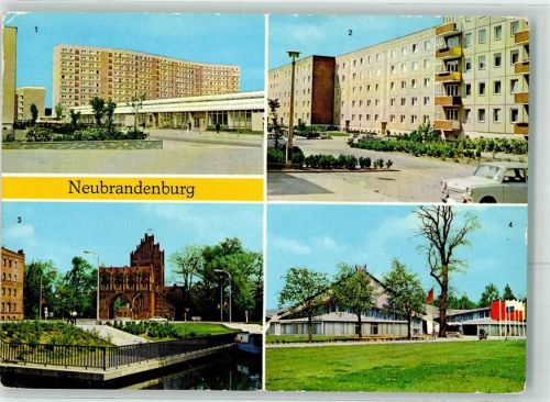 Neubrandenburg Juri- Gagarin- Ring Keplerstraße Trepower Tor Stadthalle