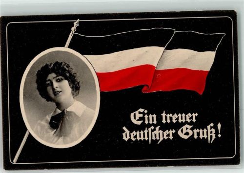 1916 Ein treuer deutscher Gruß Frau Passepartout
