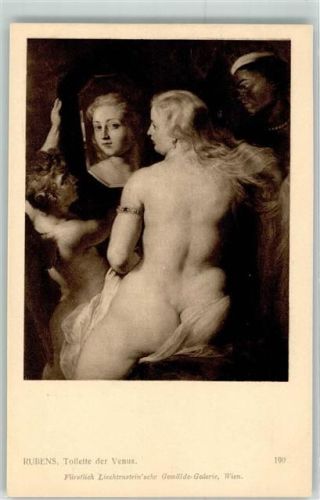 Rubens Toilette der Venus Nr 190 Hilfsverein für Lungenkranke in den öster. Königreichen