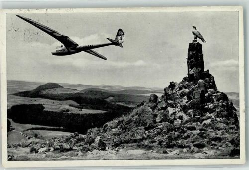 Fliegerdenkmal Wasserkuppe Stempel Schönes Deutschland Nr.459