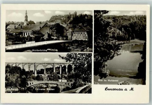 Lunzenau Muldenbrücke Göhrener Brücken
