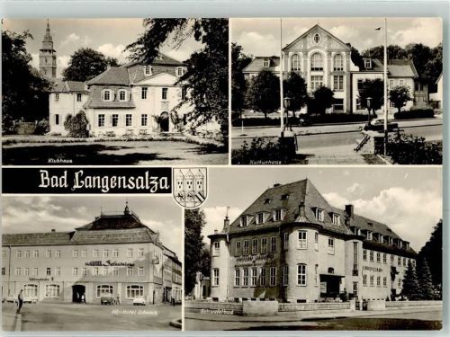 Bad Langensalza Klubhaus Kulturhaus Hotel Schwan Schwefelbad