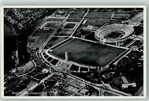 Charlottenburg Fliegeraufnahme Reichssportfeld