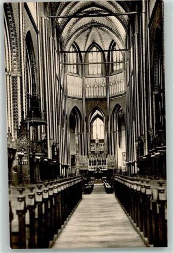 Bad Doberan Kircheninneres Altar Kanzel Chorgestühl
