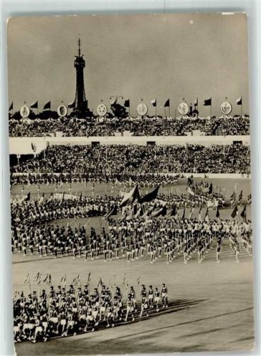 Prag Fahnen 1 Celostatni Spartakiada 1955