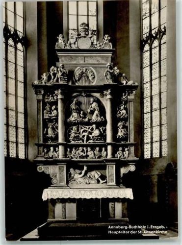 Annaberg St. Annenkirche Hauptaltar