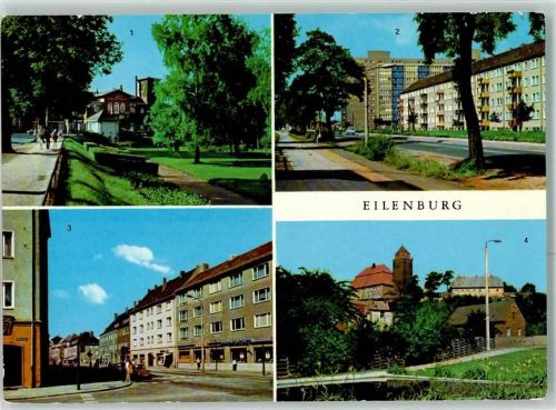 Eilenburg Bahnhof Hochhaus Leipziger Straße Sorbenburg