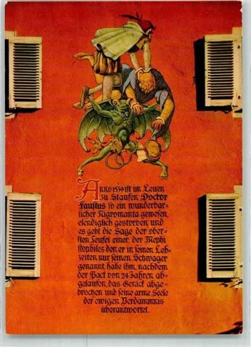 Staufen Inschrift am Gasthaus Löwen