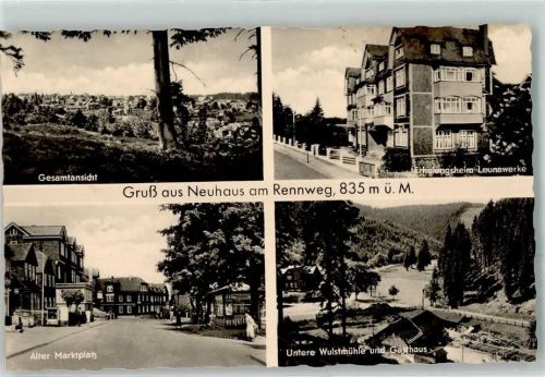 Neuhaus Erholungsheim Leunawerke Alter Marktplatz Untere Wulstmühle