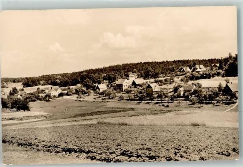 Hetzdorf Blick zum Bergschlößchen
