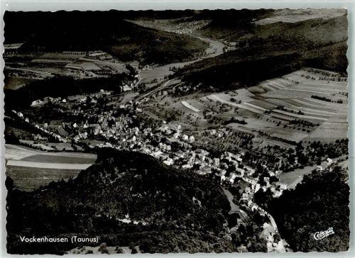 Vockenhausen Fliegeraufnahme des Ortes