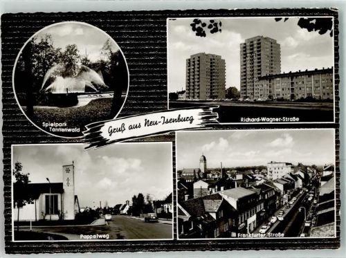 Neu-Isenburg Spielpark Tannenwald Richard-Wagner-Straße Pappelweg Frankfurter Straße