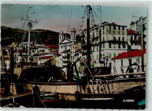 Bastia Hafen Fischerboot