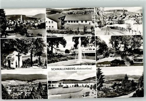 Schmallenberg Jugendherberge Friedhofskapelle Kurpark Stadthalle