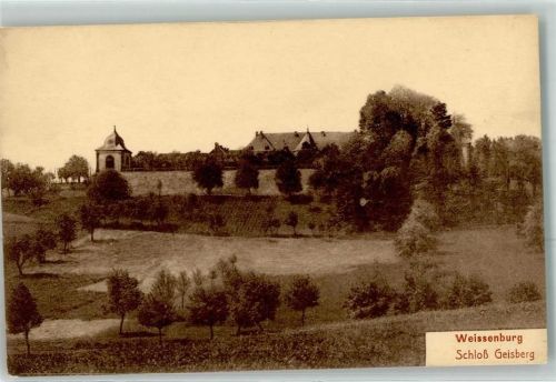 Wissembourg Schloss Geisberg Elsass