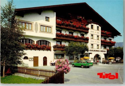 Tannheim 1986 Gasthaus Goldenes Kreuz