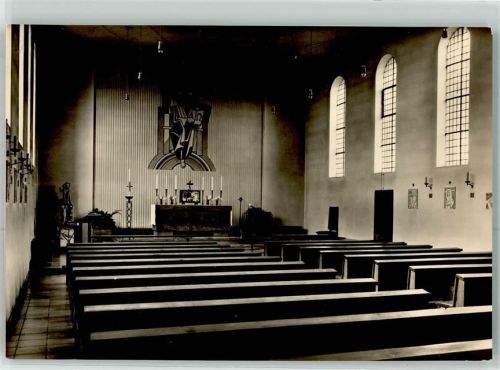 Herrnhut St. Bonifatiuskirche Altaransicht
