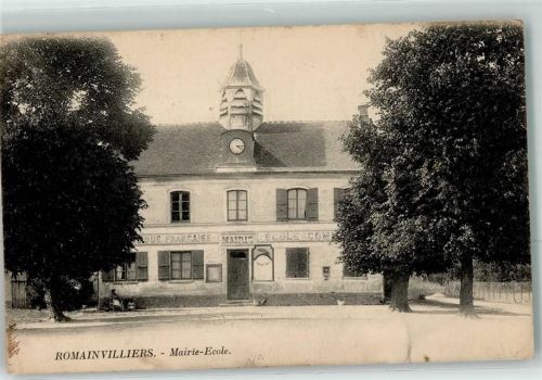 Bailly-Romainvilliers Mairie Ecole