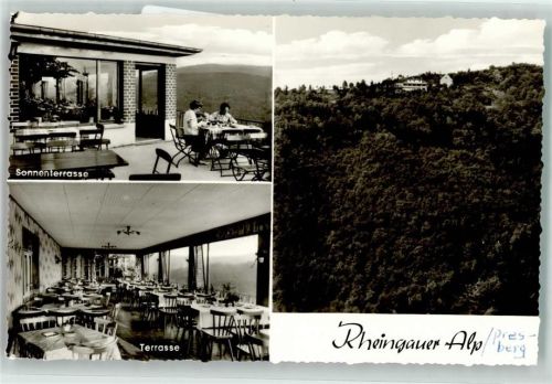 Presberg 1971 Gasthaus Rheingauer Alp